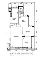 Blk 317 Hougang Avenue 7 (Hougang), HDB 4 Rooms #585081401